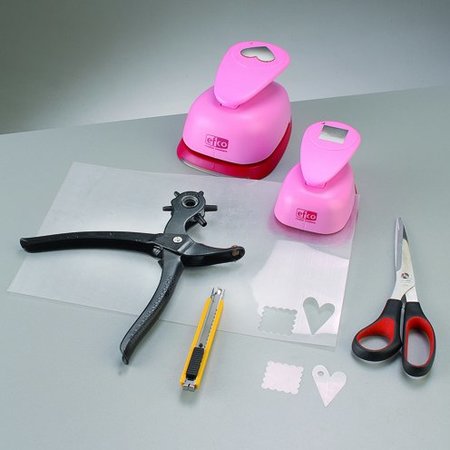 BASTELZUBEHÖR / CRAFT ACCESSORIES Shrink film, 20x30 cm, 1 ark, med farvevalg