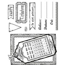 Conjunto de sello transparente: Invitación