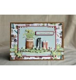 Docrafts / Papermania / Urban A4 Decoupage Set, Frühlingsmotive