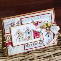 A4 Designerblock, Frühlingsmotive