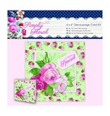 Docrafts / Papermania / Urban Decoupage Card Set, Simply Floral, Speciale gelegenheden