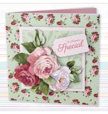 Docrafts / Papermania / Urban Decoupage Kartenset, Simply Floral, für besondere Anlässe