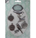 Docrafts / Papermania / Urban Charms metallici