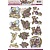 Yvonne Creations foglio A4 Gestantzte 3D: partito