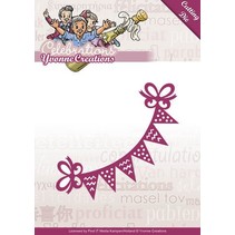 Punching and embossing template: Party