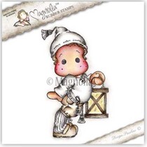 NUEVO: magnolia, Tilda SELLO DE GOMA