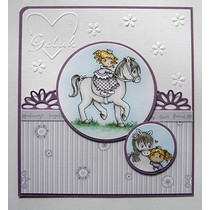 Transparent stamp: My Little Horse