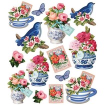 Tilda Stickers Summer Blues