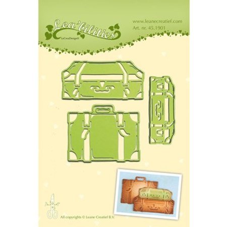 Leane Creatief - Lea'bilities Stempling og prægning stencil: trunk
