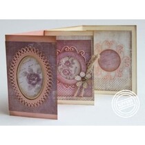 Stanz- und Prägeschablone: Mery's oval