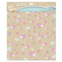Forever Friends, fabric adhesive with heart