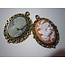 Embellishments / Verzierungen , Make cameos and frame it yourself.