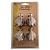 Embellishments / Verzierungen Metalen corner, metal corner Foundations, 10x17cm 4 pieces.
