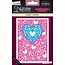 Die'sire Punching and embossing template: Filigree Heart frame