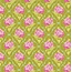 Tilda Coton lilas, vert, 50 x 70 cm, 100% coton