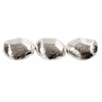 3 perline grumo, dimensioni 20x15x8 mm