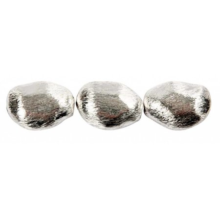 Schmuck Gestalten / Jewellery art 3 perler faste, størrelse 20x15x8 mm