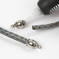 10 capuchon, taille 11x20 mm, argent antique