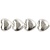 Schmuck Gestalten / Jewellery art 4 Exclusieve parel, hart, afmeting 15x10x7 mm