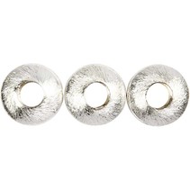 4 Exklusive Perle, Kreis, Größe 17x17x5 mm