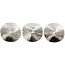 Schmuck Gestalten / Jewellery art 3 Exclusive Arched disc, size 10x10x1 mm