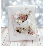 Spellbinders und Rayher Spellbinders, stempelen en Embossing Stencil, Shapeabilities voor 3 verschillende mini envelop