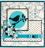 Marianne Design Punching and embossing template: Bird on a branch