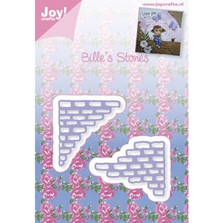 Joy!Crafts und JM Creation Punching and embossing template: stone pieces