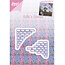 Joy!Crafts und JM Creation Punching and embossing template: stone pieces