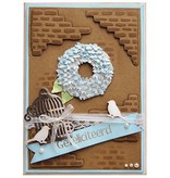 Joy!Crafts und JM Creation Punching and embossing template: stone pieces