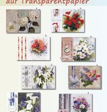 BASTELSETS / CRAFT KITS: Bastelset: Spring flowers on transparent paper