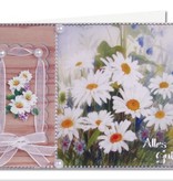 BASTELSETS / CRAFT KITS: Bastelset: Spring flowers on transparent paper