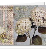 BASTELSETS / CRAFT KITS: Bastelset: Spring flowers on transparent paper