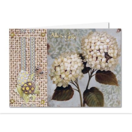 BASTELSETS / CRAFT KITS: Bastelset: Spring flowers on transparent paper