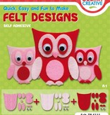 Kinder Bastelsets / Kids Craft Kits Kids Craft Kit: Temmelig Filt ugler