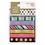Docrafts / Papermania / Urban 6 X 1m satin ribbon with dots and stripes