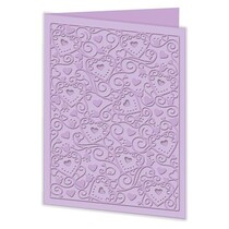 NEW: an embossing folders of zugleicherzeit impressed and punches!