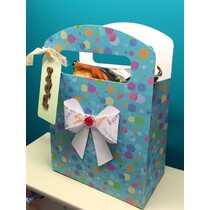 A4 stansning og prægning skabeloner, 3D box