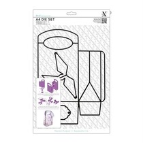 A4 punching and embossing template: a 3D pocket!