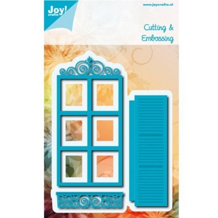 Joy!Crafts und JM Creation Bokse og preging mal: Decoratives Window