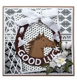 Marianne Design Punching and embossing template: Horseshoe