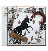 Marianne Design Punching and embossing template: Horseshoe