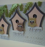 Marianne Design Marianne Design, gaufrage et Schneideshablone, branche de sapin, LR0181