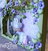 Heartfelt Creations aus USA Stempel Set + passende Stanz- und Prägeschablone