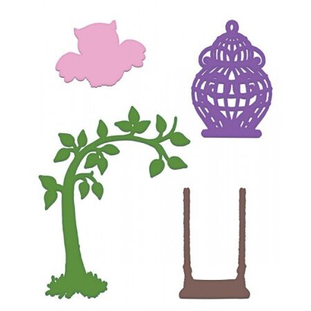 Heartfelt Creations aus USA Stempel Set + passende Stanz- und Prägeschablone
