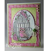 Heartfelt Creations aus USA Stempel Set + matching stempling og prægning stencil