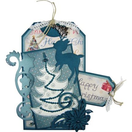 Joy!Crafts und JM Creation Joy Crafts, punching and embossing & Embroideryschablone, 6002 2008, Christmas Tree