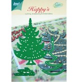 Joy!Crafts und JM Creation Joy Crafts, punching and embossing & Embroideryschablone, 6002 2008, Christmas Tree