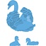 Marianne Design Poinçonnage et gaufrage modèle: Swan Tiny