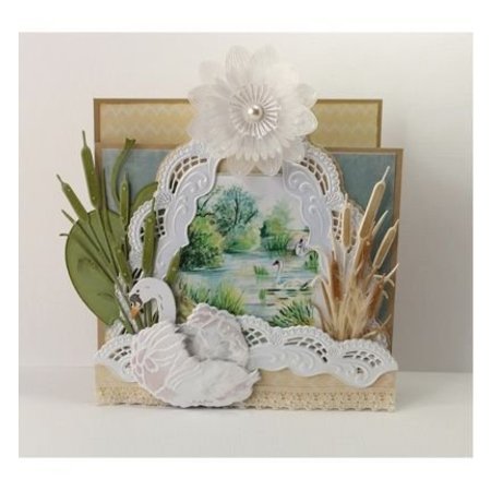 Marianne Design Poinçonnage et gaufrage modèle: Swan Tiny